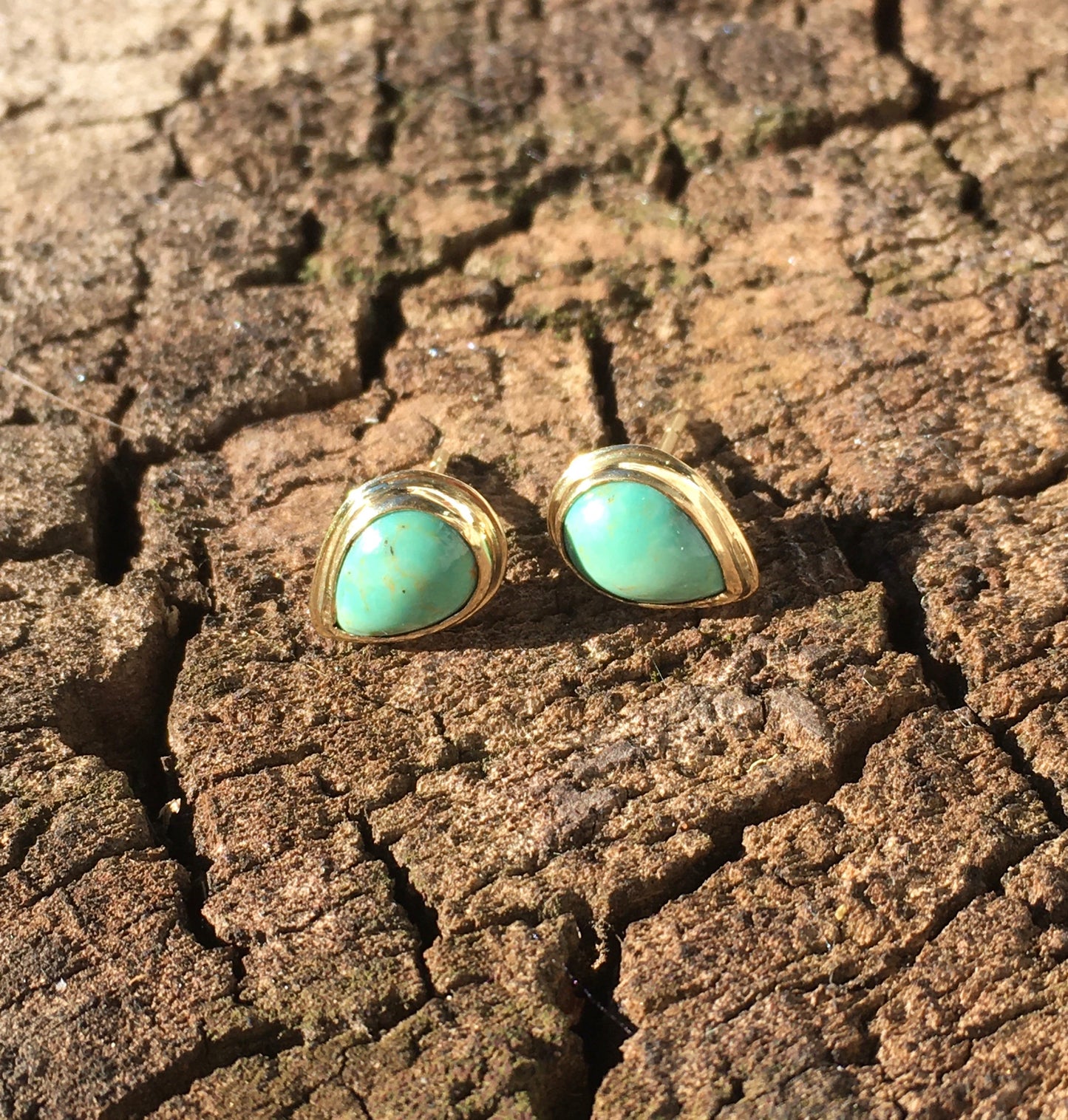 Shown sparkling in the sun