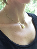 Stars Align Necklace with Handmade 18k Gold Chain